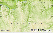 Physical Map of the area around 58° 51' 53" N, 119° 4' 29" E