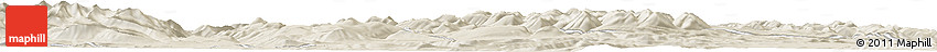 Shaded Relief Horizon Map of the Area around 58° 51' 53" N, 124° 52' 30" W Shaded Relief Horizon Map of the Area around 58° 51' 53" N, 124° 52' 30" W