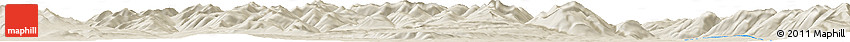 Shaded Relief Horizon Map of the Area around 58° 51' 53" N, 127° 25' 30" W Shaded Relief Horizon Map of the Area around 58° 51' 53" N, 127° 25' 30" W