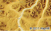 Physical Map of Laketon