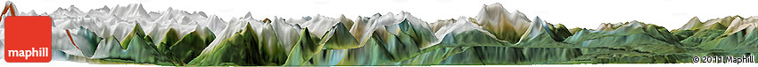 Satellite Horizon Map of the Area around 58° 51' 53" N, 133° 22' 30" W Satellite Horizon Map of the Area around 58° 51' 53" N, 133° 22' 30" W