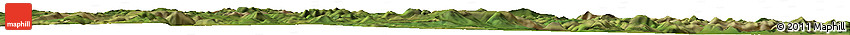 Satellite Horizon Map of the Area around 58° 51' 53" N, 140° 19' 29" E