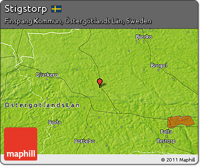 Physical 3D Map of Stigstorp
