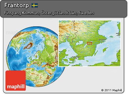 Physical Location Map of Fräntorp