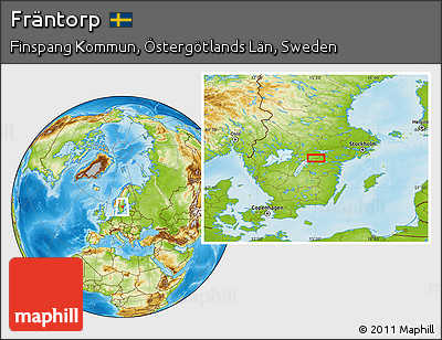 Physical Location Map of Fräntorp