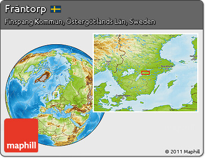 Physical Location Map of Fräntorp