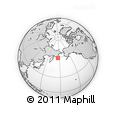 Outline Map of the Area around 58° 51' 53" N, 176° 1' 30" E, rectangular outline