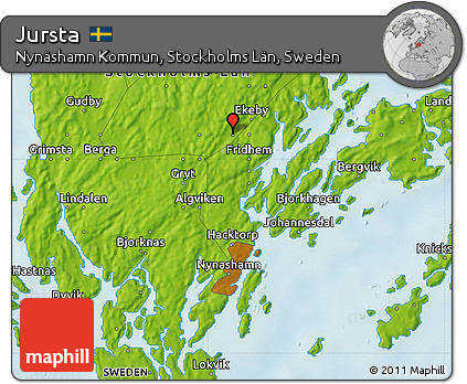 Physical Map of Jursta