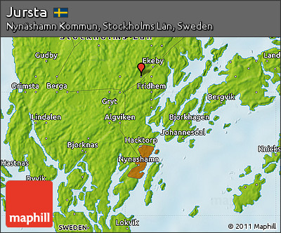 Physical Map of Jursta