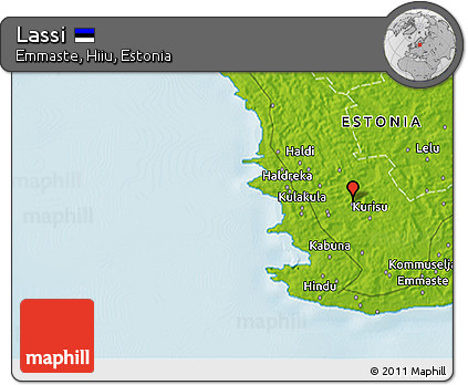 Physical 3D Map of Lassi
