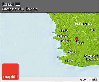 Physical 3D Map of Lassi