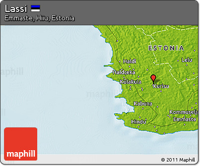 Physical 3D Map of Lassi