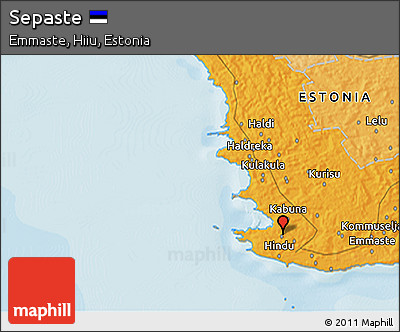 Political 3D Map of Sepaste