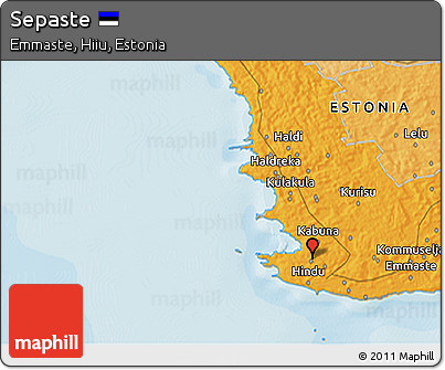 Political 3D Map of Sepaste