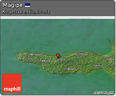 Satellite 3D Map of Mägipe