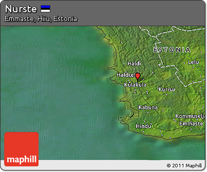 Satellite 3D Map of Nurste