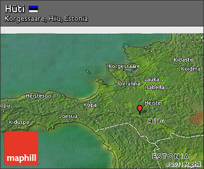 Satellite 3D Map of Hüti