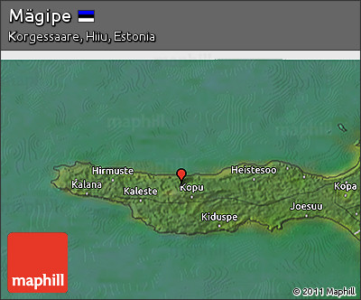 Satellite 3D Map of Mägipe