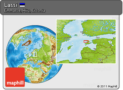 Physical Location Map of Lassi