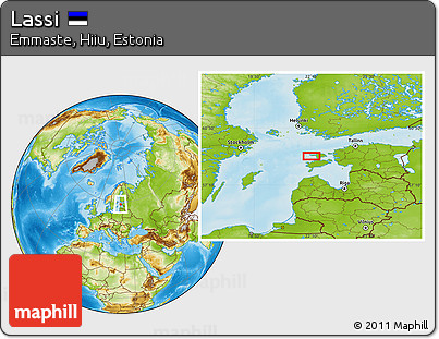 Physical Location Map of Lassi