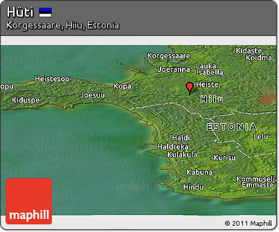 Satellite Panoramic Map of Hüti