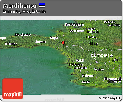 Satellite Panoramic Map of Mardihansu