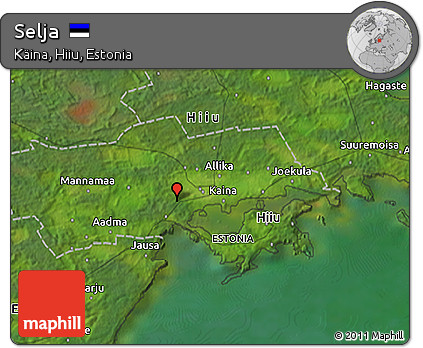 Satellite 3D Map of Selja