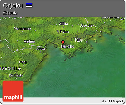 Satellite 3D Map of Orjaku
