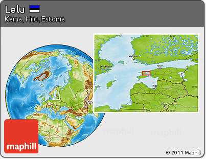 Physical Location Map of Lelu