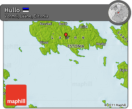 Physical Map of Hullo