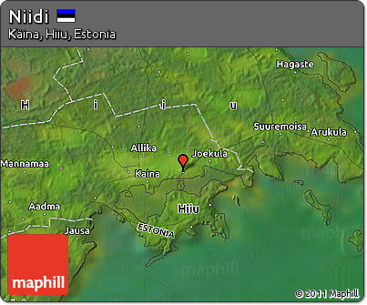 Satellite Map of Niidi