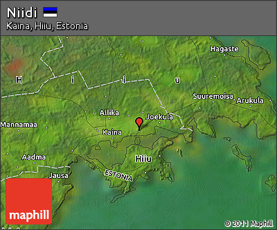 Satellite Map of Niidi