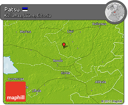 Physical 3D Map of Patsu