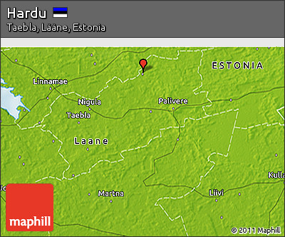 Physical 3D Map of Hardu