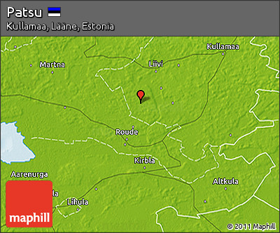 Physical 3D Map of Patsu