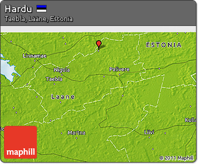 Physical 3D Map of Hardu