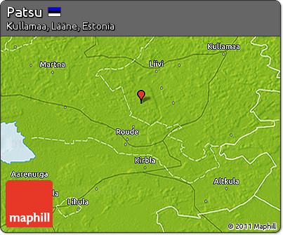 Physical 3D Map of Patsu
