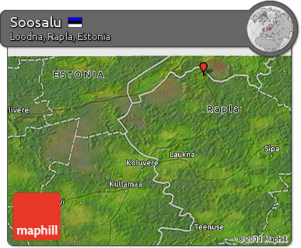 Satellite 3D Map of Soosalu