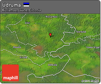 Satellite 3D Map of Üdruma