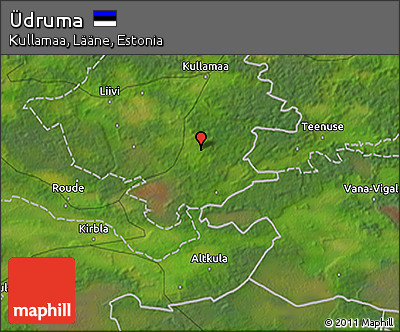 Satellite 3D Map of Üdruma