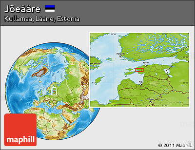 Physical Location Map of Jõeääre