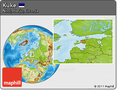 Physical Location Map of Kuke