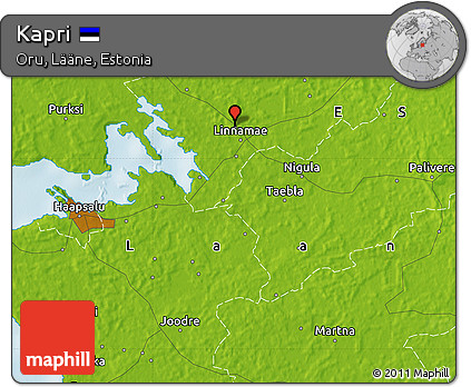 Physical Map of Kapri
