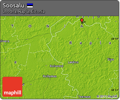 Physical Map of Soosalu