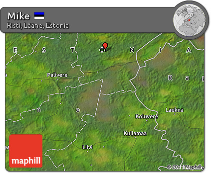 Satellite Map of Mike