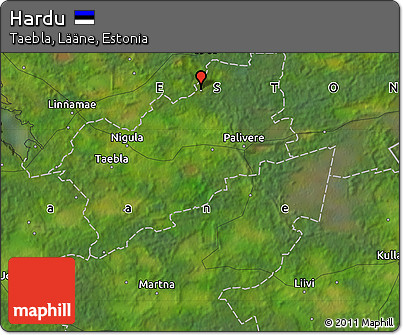 Satellite Map of Hardu