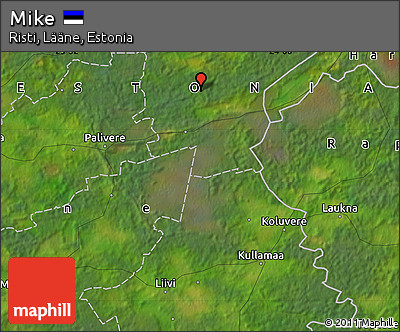 Satellite Map of Mike