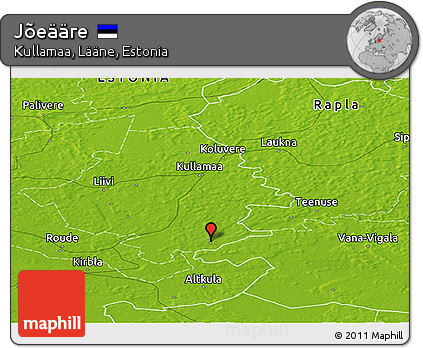 Physical Panoramic Map of Jõeääre