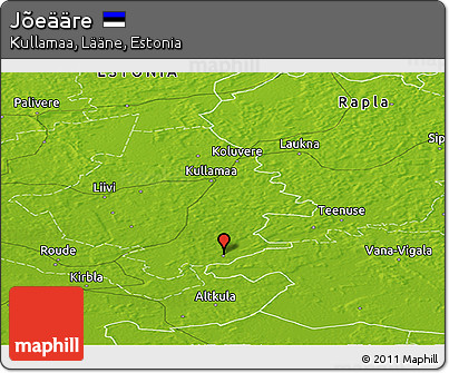 Physical Panoramic Map of Jõeääre