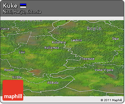 Satellite Panoramic Map of Kuke
